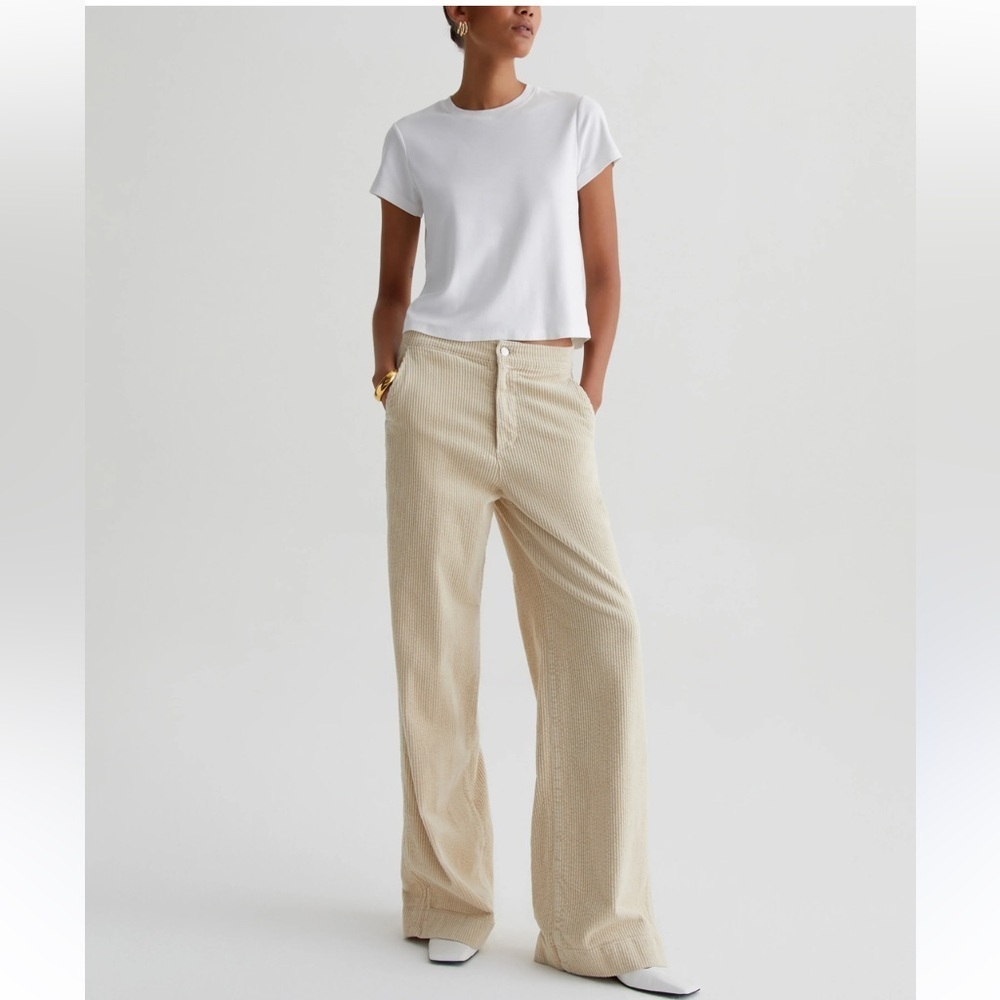 Closed Cream Corduroy Trousers
